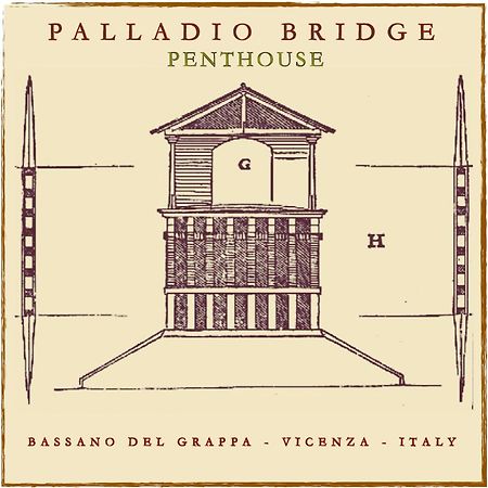 Апартаменти Palladio Bridge Penthouse Бассано-дель-Граппа Екстер'єр фото